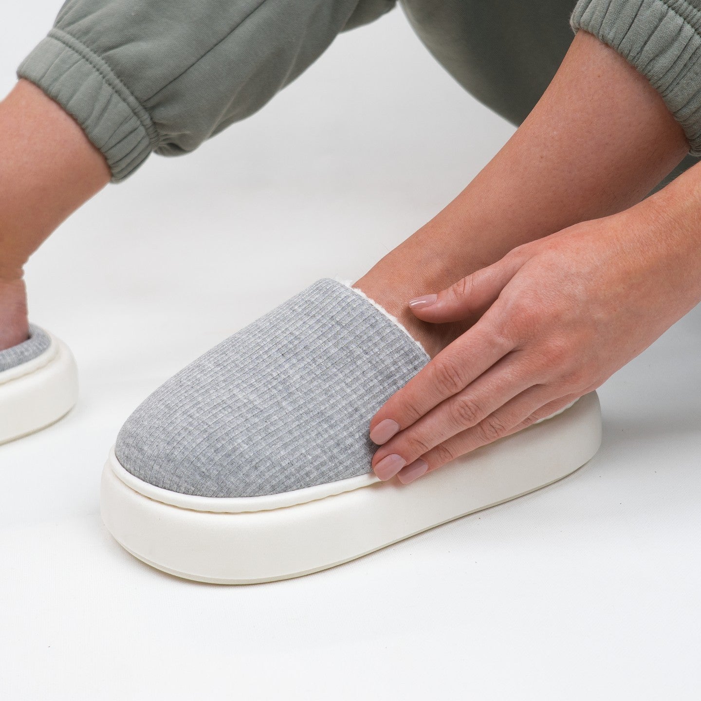 Home Cozy Plush Slippers for Women