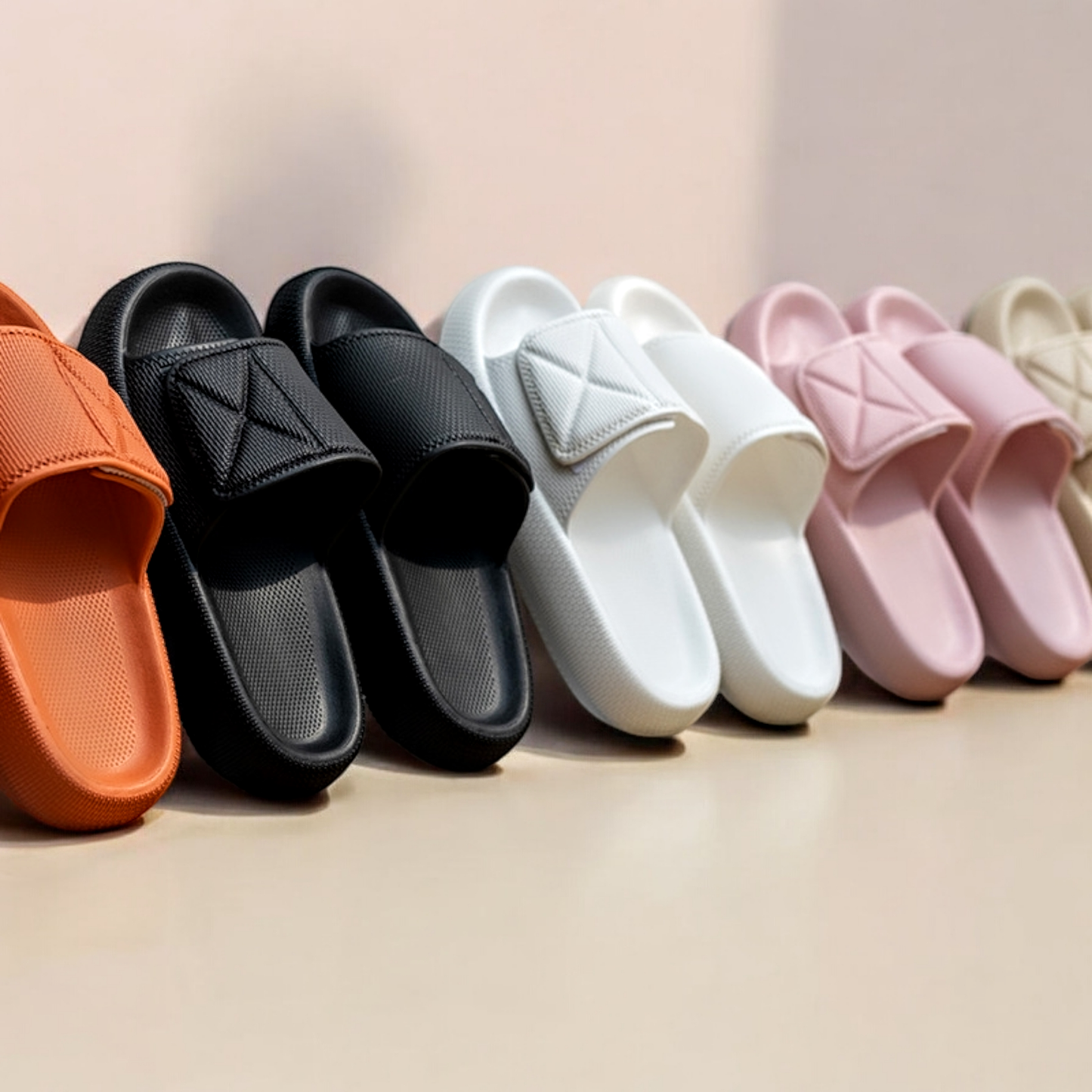Women's CushionFit Adjustable Slides