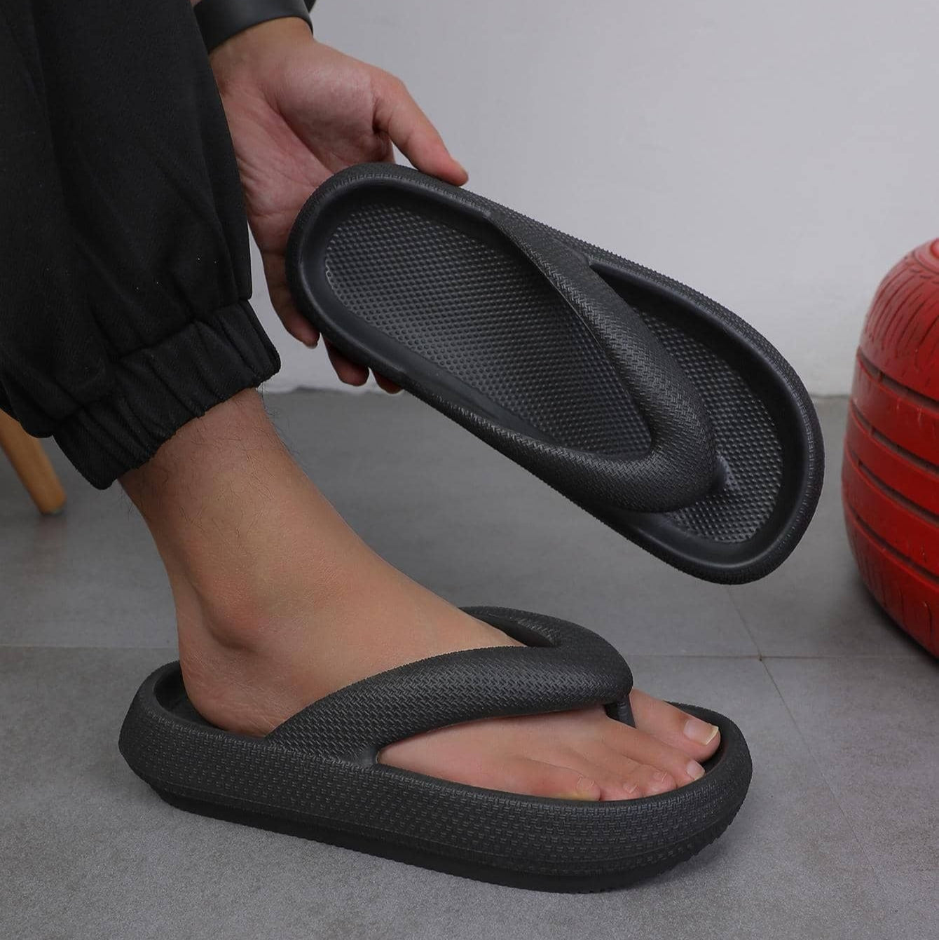 Men's Clip Toe Slippers