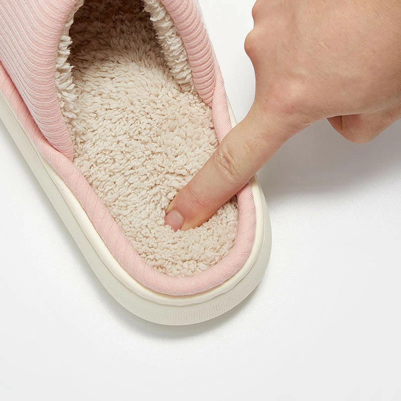 Home Cozy Plush Slippers for Women